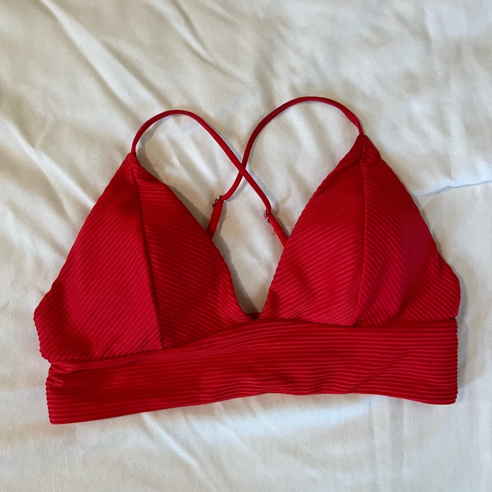 H&M Red Bikini Top